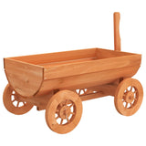 Decorative Wagon 70x43x54 cm Solid Wood Fir - Rear View