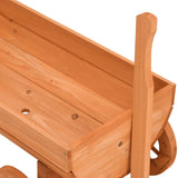 Decorative Wagon 70x43x54 cm Solid Wood Fir - Low Angle