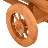 Decorative Wagon 70x43x54 cm Solid Wood Fir - Extra Image