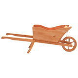 Wheelbarrow Planter 128x45.5x43 cm Solid Wood Fir - Top-Down View