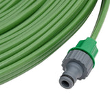 3-Tube Sprinkler Hose Green 22.5 m PVC - Side View