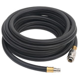 Hybrid Air Hose Black 0.6" 10 m Rubber and PVC