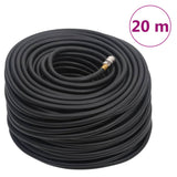Hybrid Air Hose Black 0.6" 20 m Rubber and PVC
