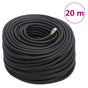 Hybrid Air Hose Black 0.6" 20 m Rubber and PVC