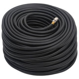 Hybrid Air Hose Black 0.6" 20 m Rubber and PVC