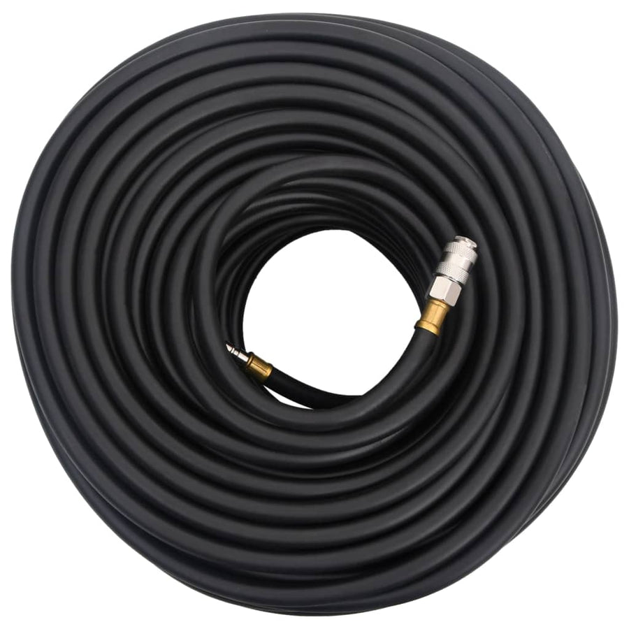 Hybrid Air Hose Black 0.6" 20 m Rubber and PVC