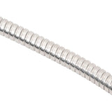 Garden Hose with Spray Nozzle Silver 0.6