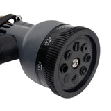 Garden Hose with Spray Nozzle Silver 0.6