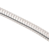 Garden Hose with Spray Nozzle Silver 0.6