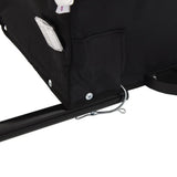 Bike Trailer Black and Red 30 kg Iron - Extra Image