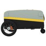 Bike Trailer Black and Yellow 30 kg Iron - Close-Up Angle