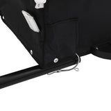 Bike Trailer Black and Grey 45 kg Iron - Extra Image