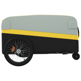 Bike Trailer Black and Yellow 45 kg Iron - Close-Up Angle