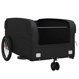 Bike Trailer Black 45 kg Iron - 45-Degree Angle