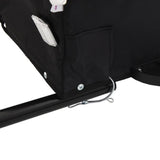 Bike Trailer Black 45 kg Iron - Extra Image