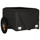 Bike Trailer Black and Yellow 30 kg Iron - 45-Degree Angle