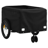 Bike Trailer Black 45 kg Iron - 45-Degree Angle