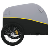 Bike Trailer Black and Yellow 30 kg Iron - Close-Up Angle