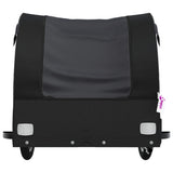 Bike Trailer Black 30 kg Iron