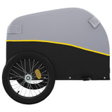 Bike Trailer Black and Yellow 45 kg Iron - Close-Up Angle