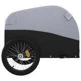 Bike Trailer Black and Grey 45 kg Iron - Close-Up Angle