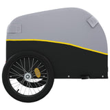 Bike Trailer Black and Yellow 45 kg Iron - Close-Up Angle