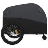 Bike Trailer Black 45 kg Iron - Close-Up Angle