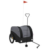 Bike Trailer Black 45 kg Iron - Front View