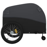 Bike Trailer Black 45 kg Iron - Close-Up Angle