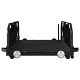 Bike Trailer Black Oxford Fabric and Iron - 45-Degree Angle