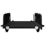 Bike Trailer Black Oxford Fabric and Iron - 45-Degree Angle