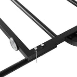 Bike Trailer Black 126x63x34 cm Iron - Low Angle
