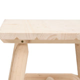 3 Piece Garden Lounge Set Solid Wood Spruce - 45-Degree Angle