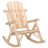 5 Piece Garden Lounge Set Solid Wood Spruce