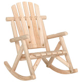 5 Piece Garden Lounge Set Solid Wood Spruce