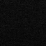 L-shaped Sofa Bed Black 255x140x70 cm Fabric