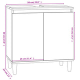 3 Piece Bathroom Furniture Set White Engineered Wood - Extra Image