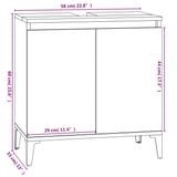 3 Piece Bathroom Furniture Set White Engineered Wood - Extra Image