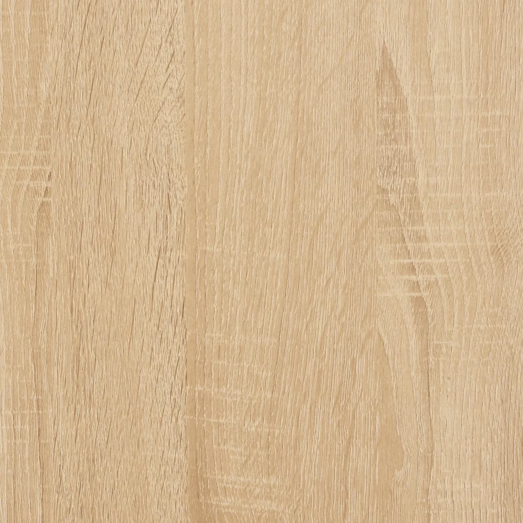 3 Piece Bathroom Furniture Set Sonoma Oak Engineered Wood