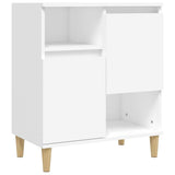 Sideboards 2 pcs White 60x35x70 cm Engineered Wood - 45-Degree Angle