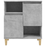 Sideboards 2 pcs Concrete Grey 60x35x70 cm Engineered Wood