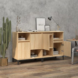 Sideboards 2 pcs Sonoma Oak 60x35x70 cm Engineered Wood