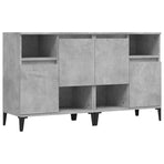 Sideboards 2 pcs Concrete Grey 60x35x70 cm Engineered Wood