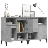 Sideboards 2 pcs Concrete Grey 60x35x70 cm Engineered Wood - Top-Down View