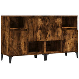 Sideboards 2 pcs Smoked Oak 60x35x70 cm Engineered Wood