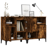 Sideboards 2 pcs Smoked Oak 60x35x70 cm Engineered Wood