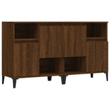 Sideboards 2 pcs Brown Oak 60x35x70 cm Engineered Wood