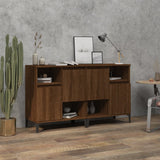 Sideboards 2 pcs Brown Oak 60x35x70 cm Engineered Wood