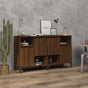 Sideboards 2 pcs Brown Oak 60x35x70 cm Engineered Wood