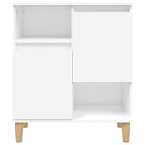 Sideboards 3 pcs White 60x35x70 cm Engineered Wood - Rear View